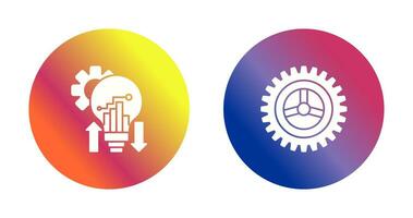 Analysis and Setting Icon vector