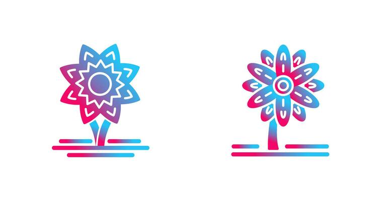 Daffodil and Daisy Icon