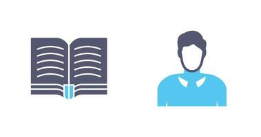 Book and Judge Icon vector