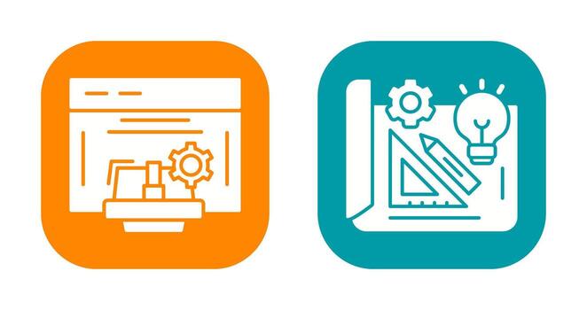 Expense and Develoment Icon vector