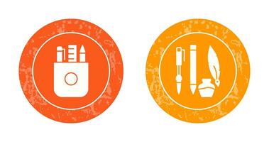 Stationery and Writing Equipment Icon vector