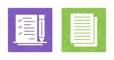 Agreement and Document Icon vector