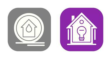 Fire Alarm and Home Automation Icon vector