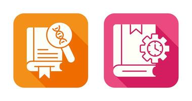 Genetics and Duration Icon vector