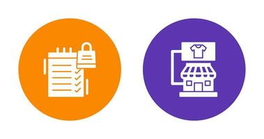 Shopping and Store Icon vector