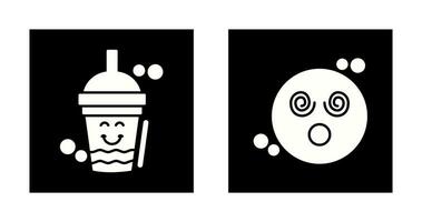 Drink and Dizzy Icon vector