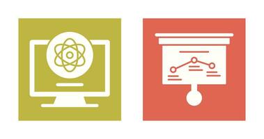 ATom and Strategy Icon vector