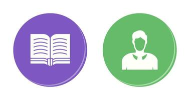 Book and Judge Icon vector