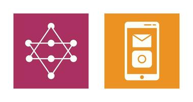 Networks and Mobile Applications Icon vector