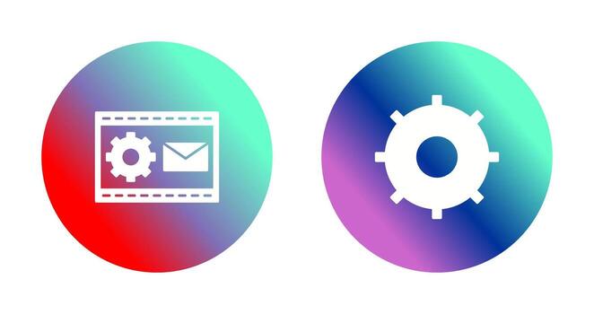 blogging Servicio y ajuste icono vector