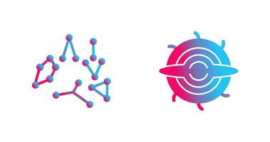 constellation and blackhole Icon vector
