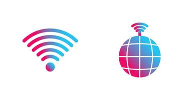 Signal on User and global Signals Icon vector