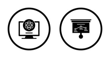 ATom and Strategy Icon vector