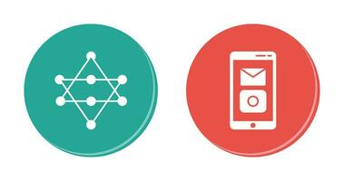 Networks and Mobile Applications Icon vector