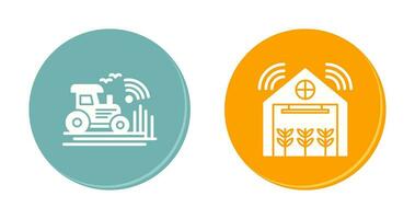 Cultivation and Warehouse Icon vector