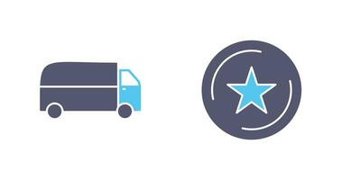 favorite and home delivery  Icon vector