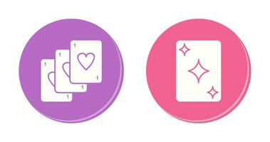 Deck of Card and Card Icon vector