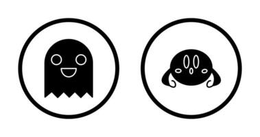 Game Character and VGame Charcter Icon vector