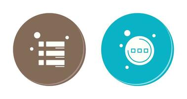 Menu and More Icon vector