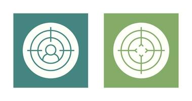 Goal and Target Icon vector