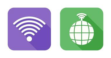 Signal on User and global Signals Icon vector