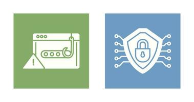 Phishing Password and Security Icon vector