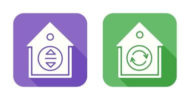 Lift and Rotate Icon vector