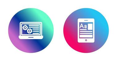 Workshop and Education App Icon vector