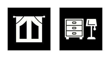 Window and Drawers Icon vector