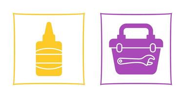 Glue and construction Icon vector