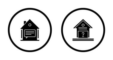 Message and Unknown Icon vector