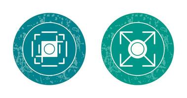 crop and expand Icon vector