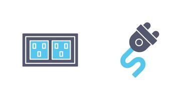 Socket and Plug Icon vector