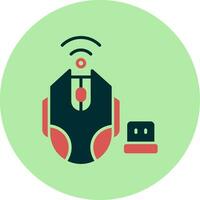 Wireless Mouse Vector Icon