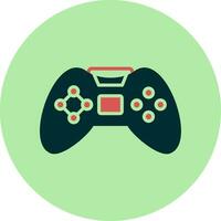 icono de vector de controlador de juego