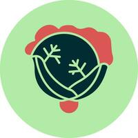 Cabbage Vector Icon