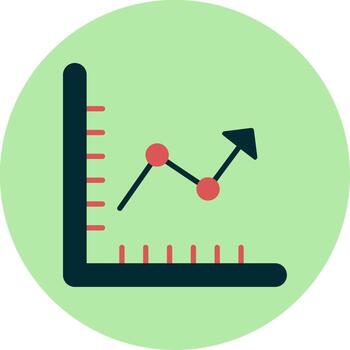 Graph Vector Icon