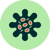 icono de vector de rotavirus