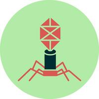 bacteriophage Vector Icon