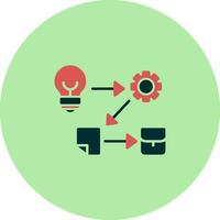 Process Vector Icon