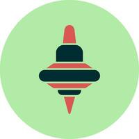 Spinning Top Vector Icon