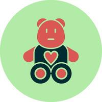 Teddy Bear Vector Icon