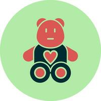 Teddy Bear Vector Icon