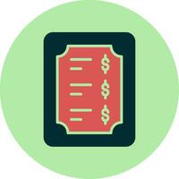 Price List Vector Icon