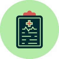 Medical Report Vector Icon