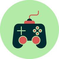 icono de vector de controlador de juego