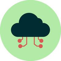 Cloud Computing Vector Icon