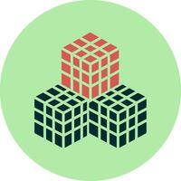 Cubes Vector Icon