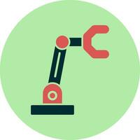 Robotic Arm Vector Icon