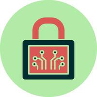 icono de vector de bloqueo